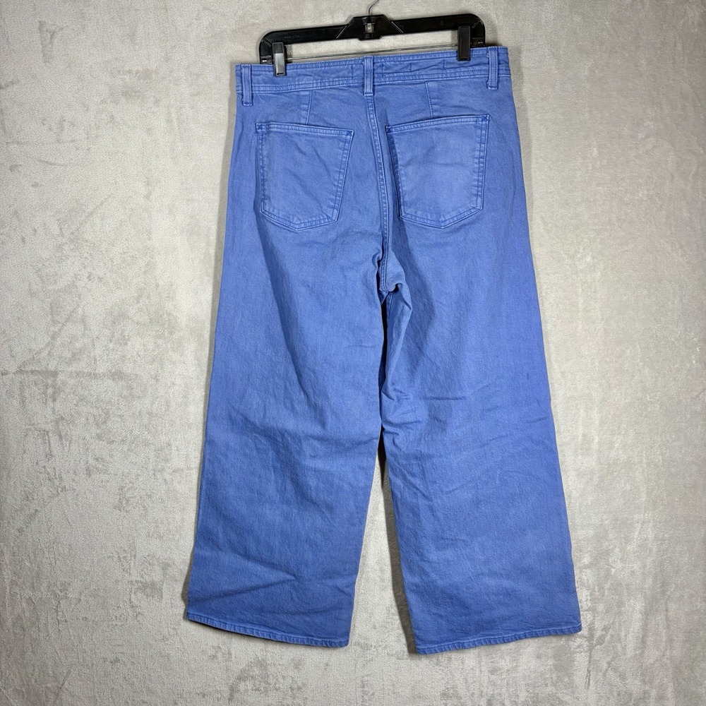 Universal Thread Wide Leg Sailor Ankle Jeans Blue Size 12 Dopamine Eclectic - Picture 3 of 9